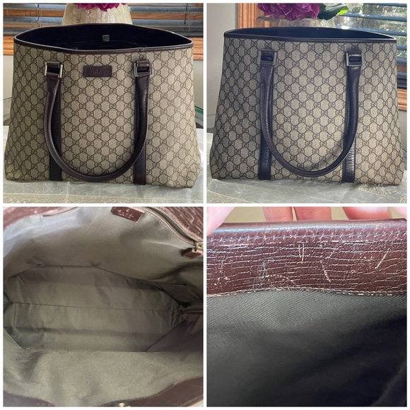 Authentic GUCCI GG Supreme Joy Tote Bag - Picture 4 of 15